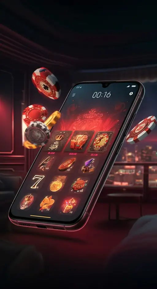 Interface moderne d'Instant Casino affichant une sélection de machines à sous populaires et les options de paris sportifs pour une expérience de jeu complète.